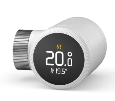 Slimme thermostaatknop en internet bridge