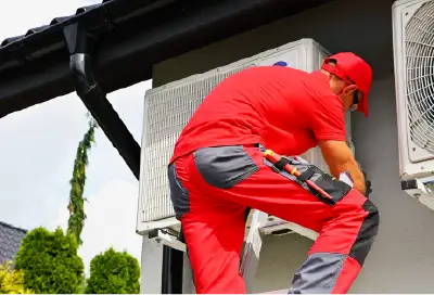 Monteur die waterzijdig inregelt als basis voor plaatsen radiator
